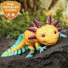 Axolotl Axík - 3D omaľovánka